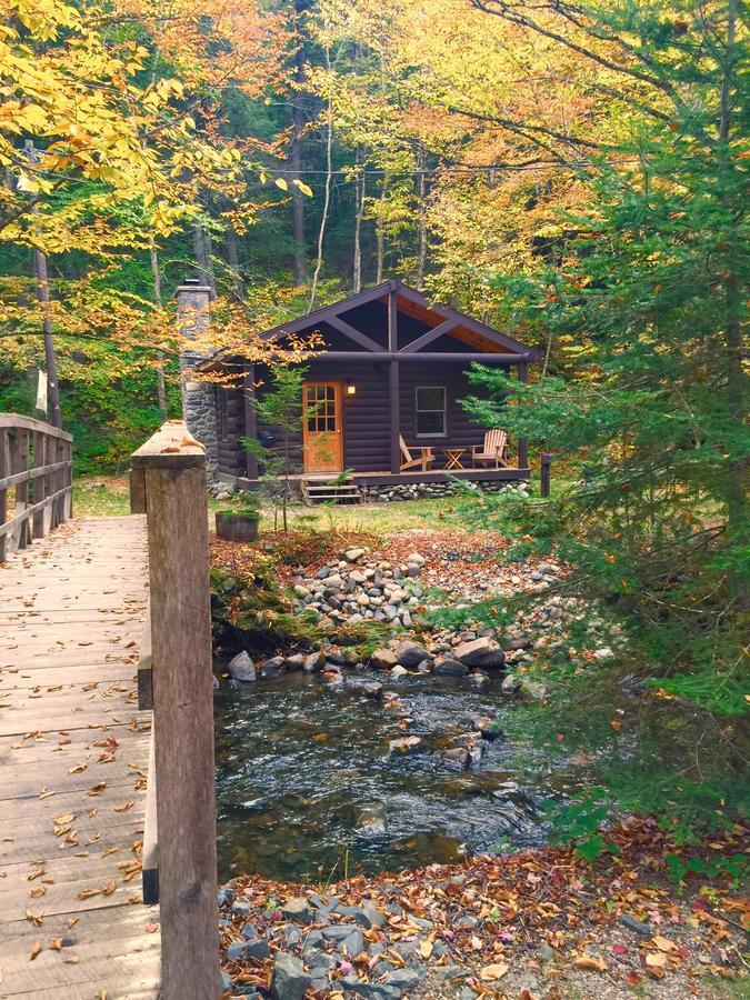 Rustic Log Cabin #7 - “Streamside” - Vacation Home in Lisbon